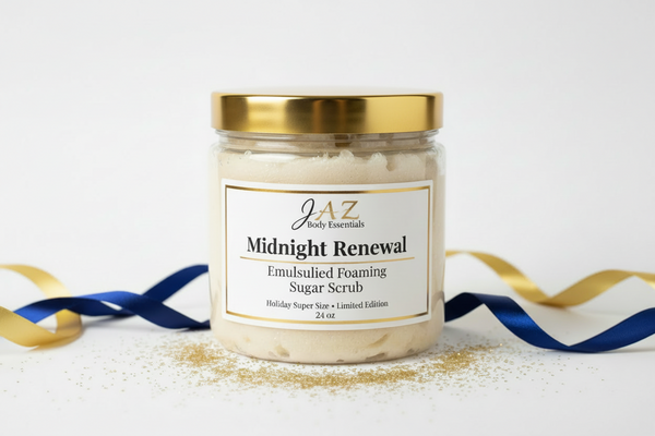 Midnight Renewal Emulsified Foaming Sugar Scrub โ Holiday Super Size (24 oz)