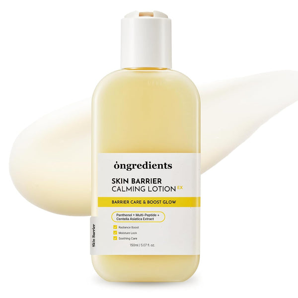 ongredients Skin Barrier Calming Lotion Barrier Care & Boost Glow
