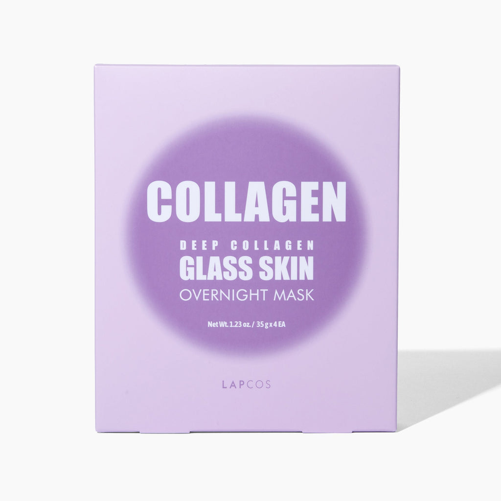 Deep Collagen Glass Skin Overnight Mask 4-pack