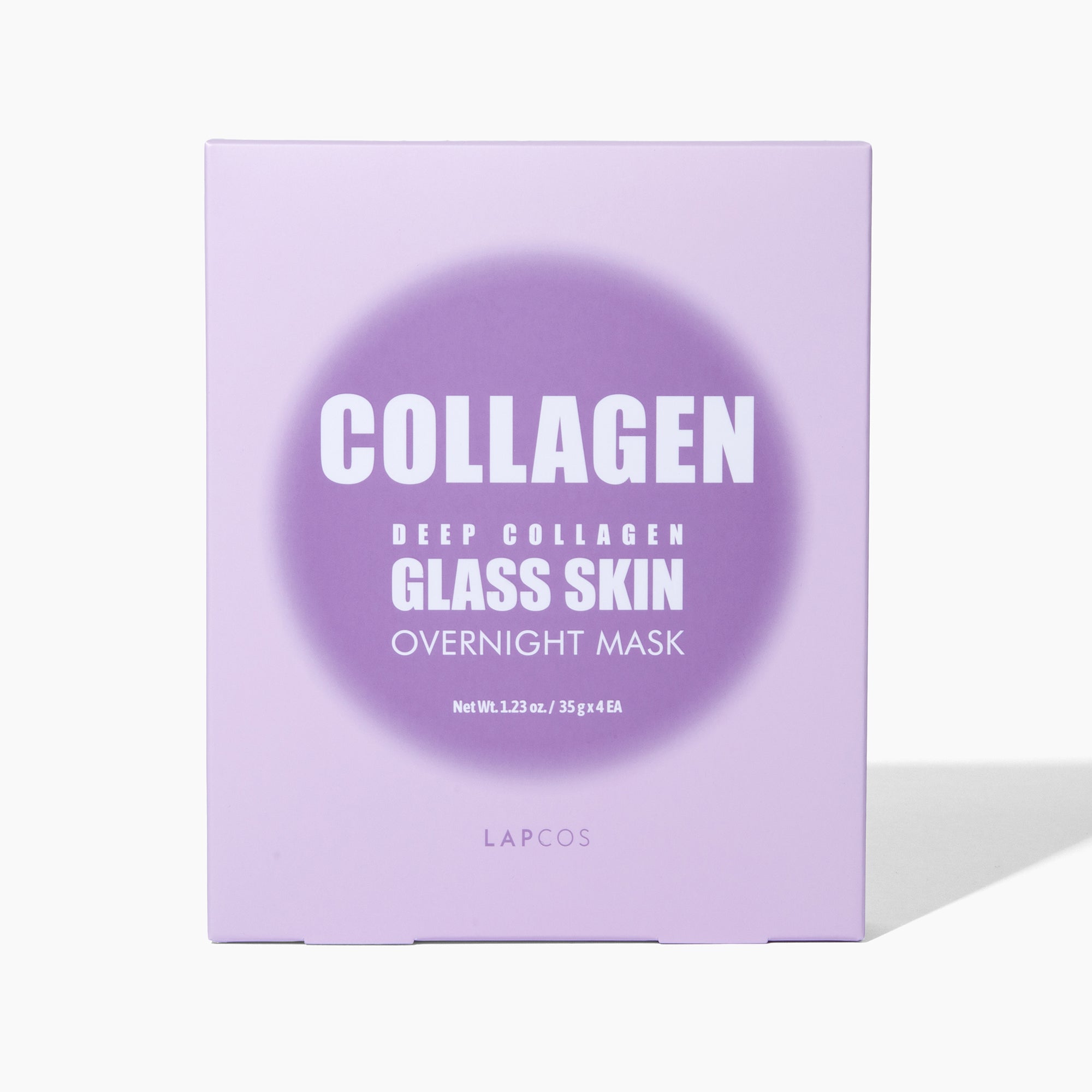 Deep Collagen Glass Skin Overnight Mask 4-pack