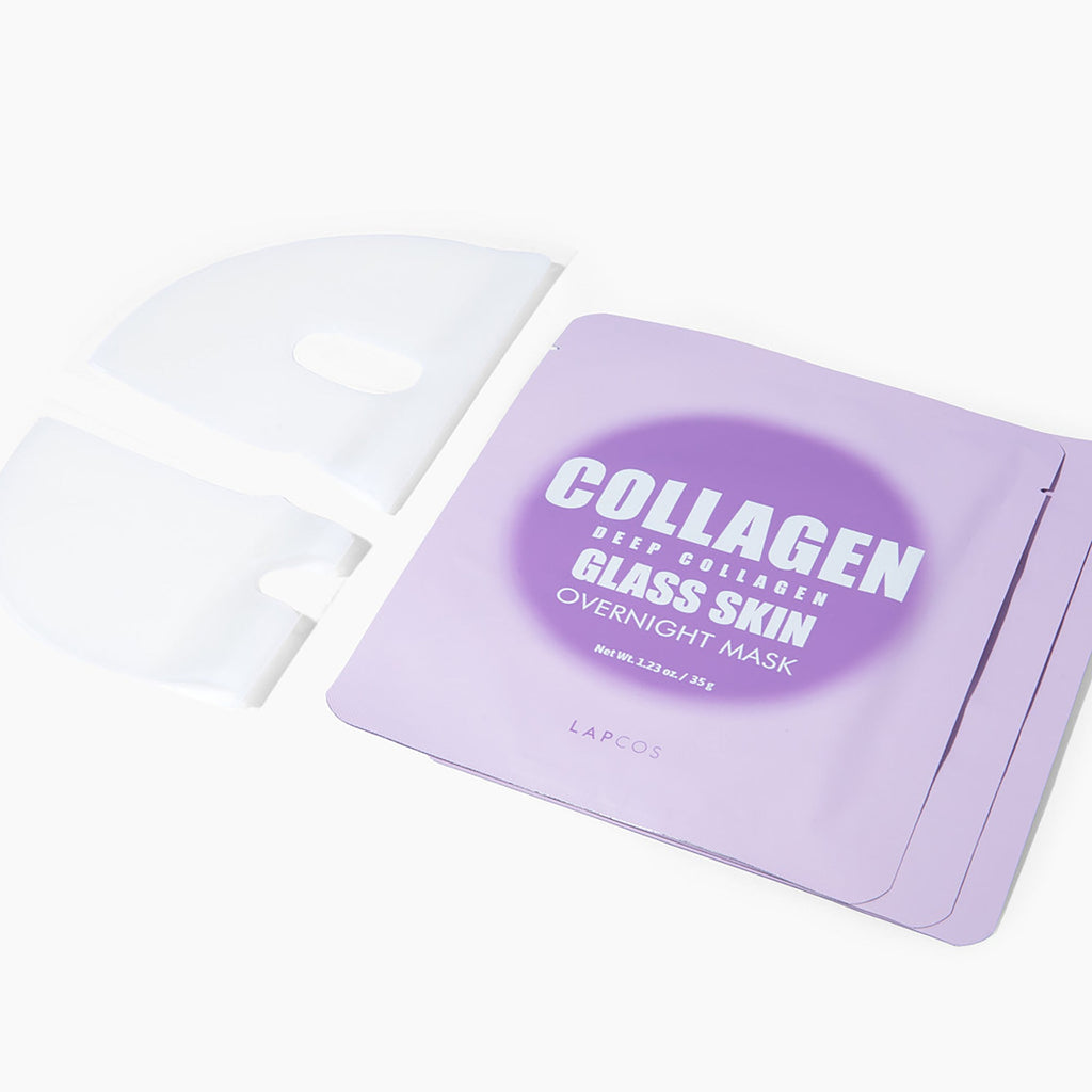 Deep Collagen Glass Skin Overnight Mask 4-pack