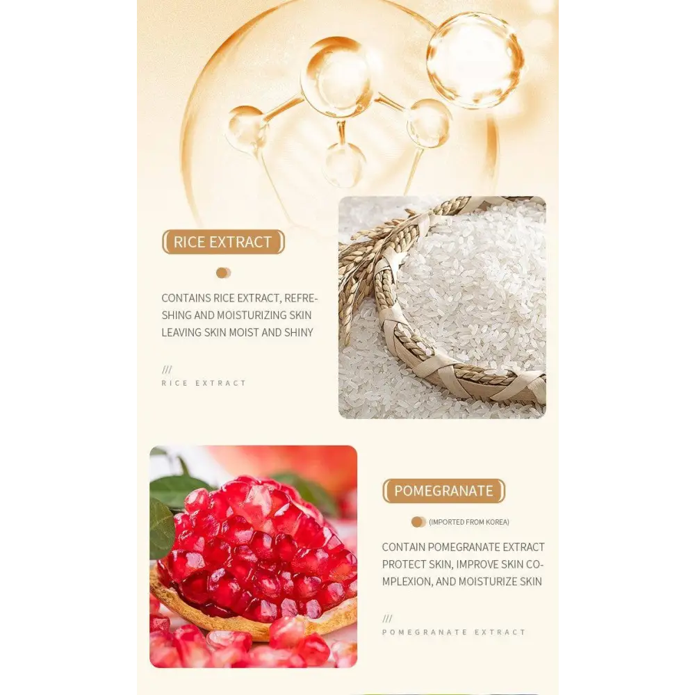 Rice Skin Rejuvenation Skincare Set with Eye Cream